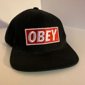 OBEY Box Logo Snapback Hat
